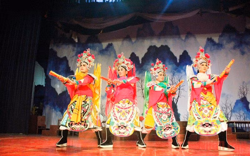 Chương trình “Sắc - Ấn Ngọc Nam phương” quy tụ nhiều diễn viên tên tuổi của Hát bội Thành phố.