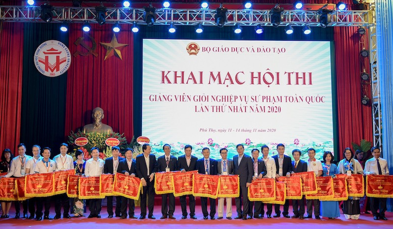 24 đội dự hội thi giảng viên giỏi nghiệp vụ sư phạm toàn quốc