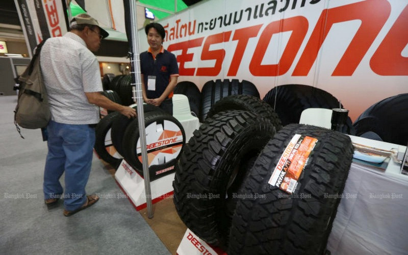 Sản phẩm từ cao su, một trong những mặt hàng xuất khẩu chủ lực của Thái Lan. (Ảnh: Bưu điện Bangkok)