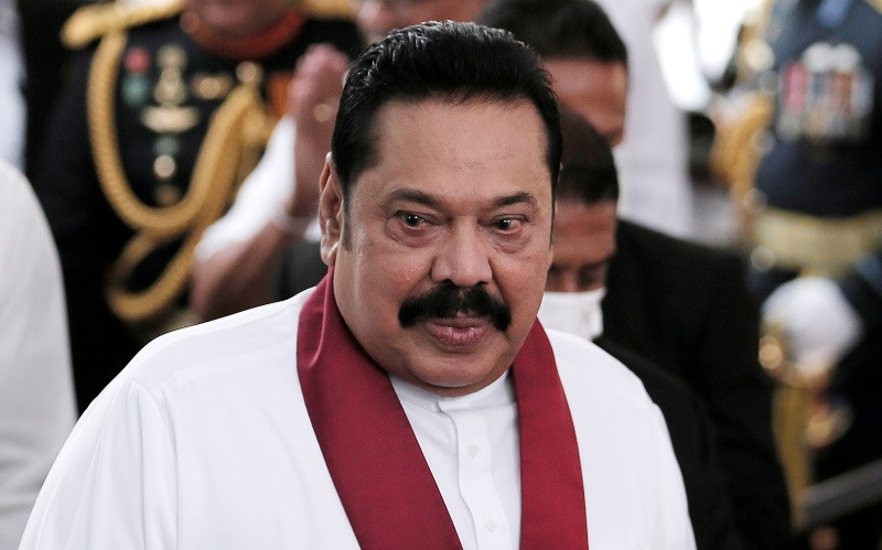 Thủ tướng Sri Lanka Mahinda Rajapaksa. (Ảnh: Reuters)