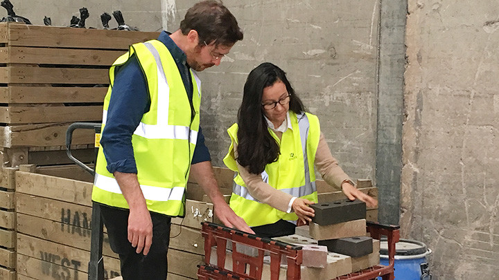 Loại gạch mới của Công ty Kenoteq. Ảnh: CNN