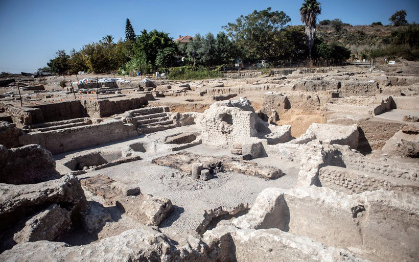 Khu vực khai quật. (Ảnh: Reuters)