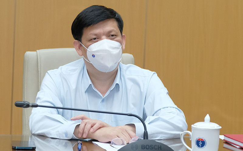 GS, TS Nguyễn Thanh Long - Bộ trưởng Y tế chủ trì cuộc họp.