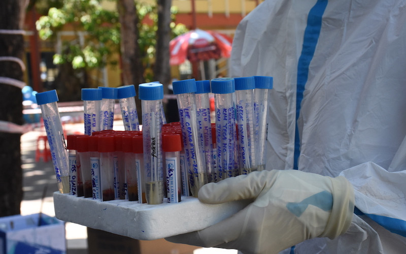 Đà Nẵng thông tin về mẫu phiếu xét nghiệm lan truyền mạng xã hội.