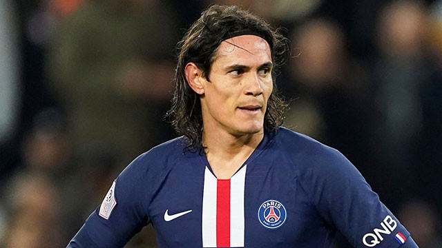 Edinson Cavani không thể đầu quân cho Atletico Madrid