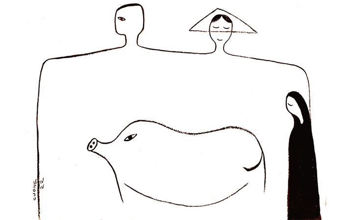 Minh họa: LÊ THIẾT CƯƠNG