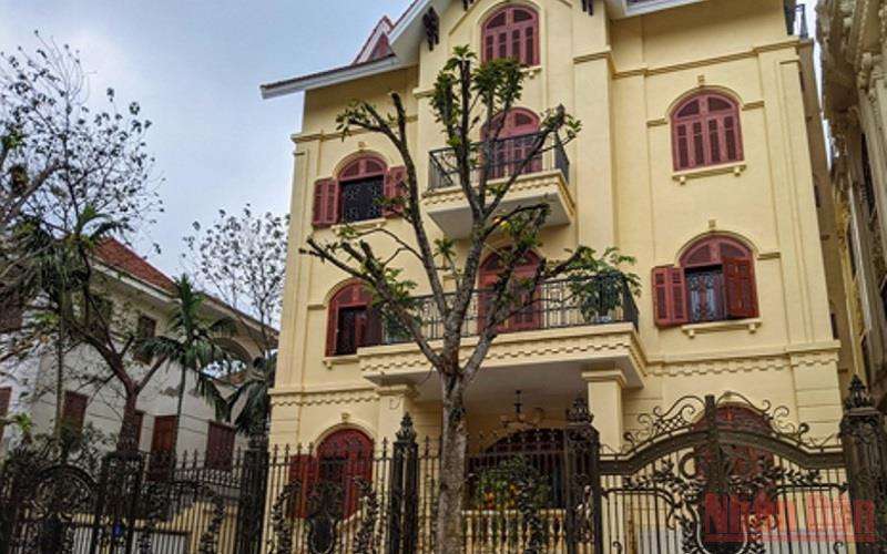 Công trình vi phạm trật tự xây dựng. 