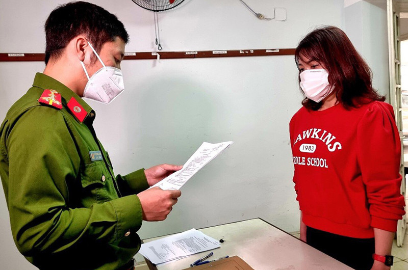 Đối tượng Nguyễn Thị Anh.