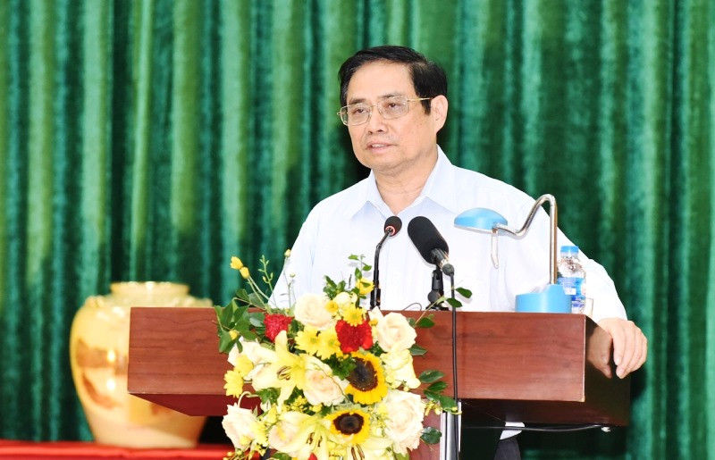 Thủ tướng Phạm Minh Chính chúc mừng và giao nhiệm vụ cho Viện Khoa học hình sự.