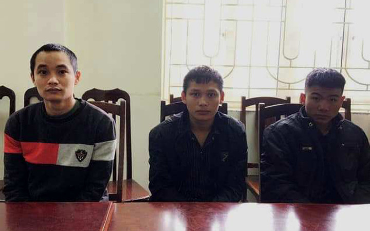 Các đối tượng trong một vụ tàng trữ, lưu hành tiền giả mới được Công an quận Nam Từ Liêm (Công an Hà Nội) triệt phá gần đây.