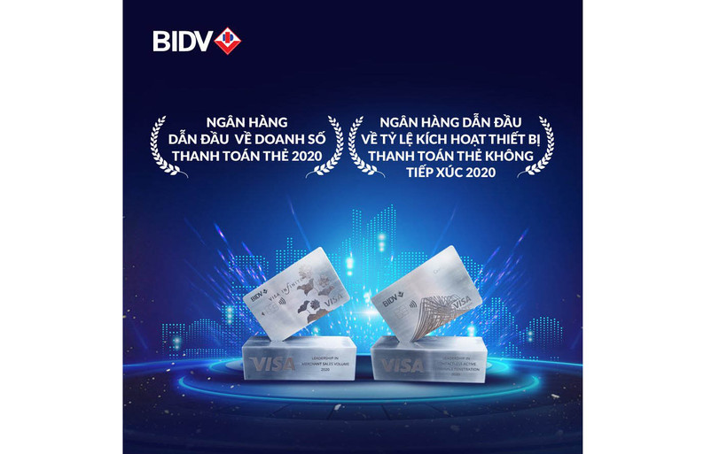 Thanh toán thẻ BIDV lên ngôi