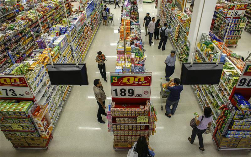 Chính phủ Thái Lan nỗ lực kiềm chế giá cả hàng hóa tăng cao. (Ảnh: Reuters)