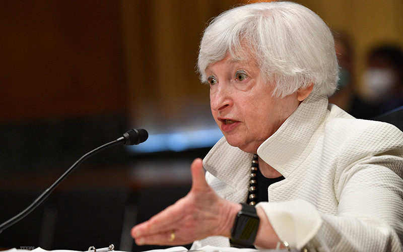 Bộ trưởng Tài chính Mỹ Janet Yellen. (Ảnh: AFP/TTXVN)