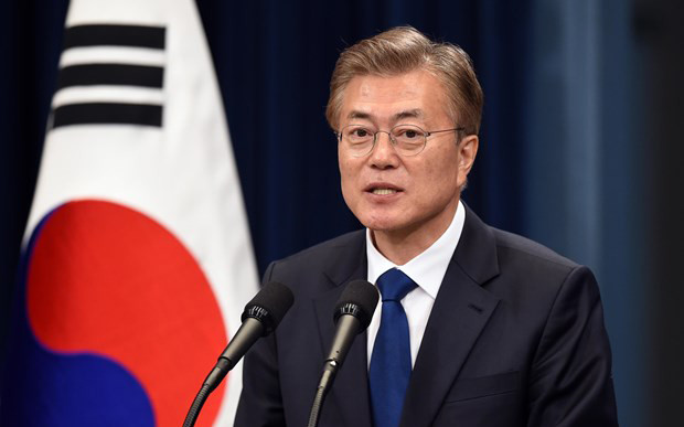 Tổng thống Hàn Quốc Moon Jae-in. (Nguồn: Getty Images)