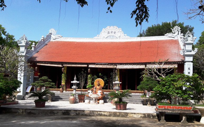 Chùa Hương Nghiêm ở xã Thiệu Trung, huyện Thiệu Hóa, tỉnh Thanh Hóa.