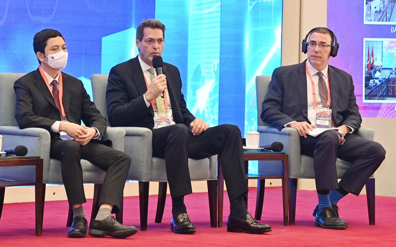 Ông Andrew Jeffries, Giám đốc Ngân hàng Phát triển châu Á (ADB) tại Việt Nam. (Ảnh: Thủy Nguyên)