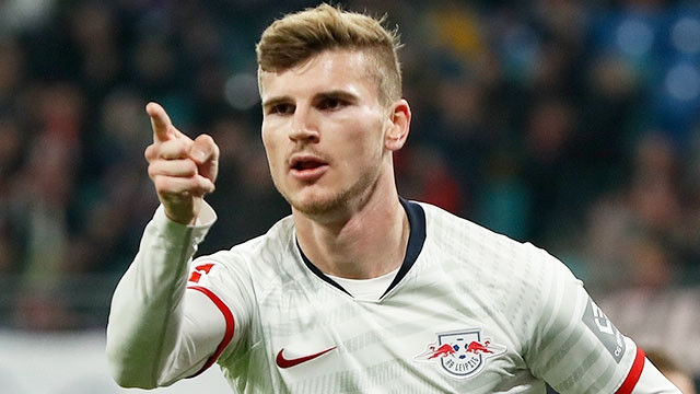 Liverpool, Man United và Chelsea đã liên hệ Timo Werner
