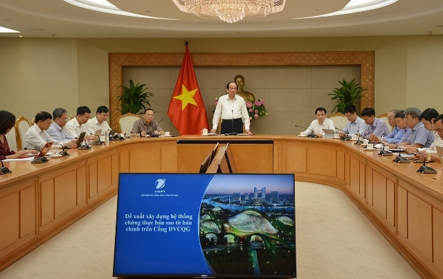 Dịch vụ chứng thực bản sao điện tử sẽ khai trương ngày 1-7