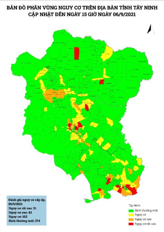 Tây Ninh đã “xanh hóa” 374/540 ấp nằm trong vùng xanh