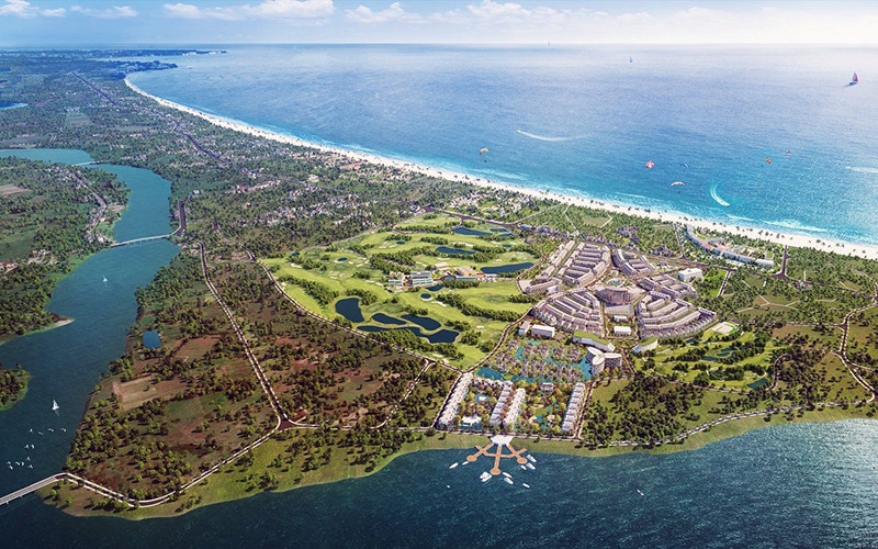 Dòng sông Cổ Cò được khơi thông sẽ góp phần kết nối du lịch, thúc đẩy kinh tế Quảng Nam, Ðà Nẵng. 