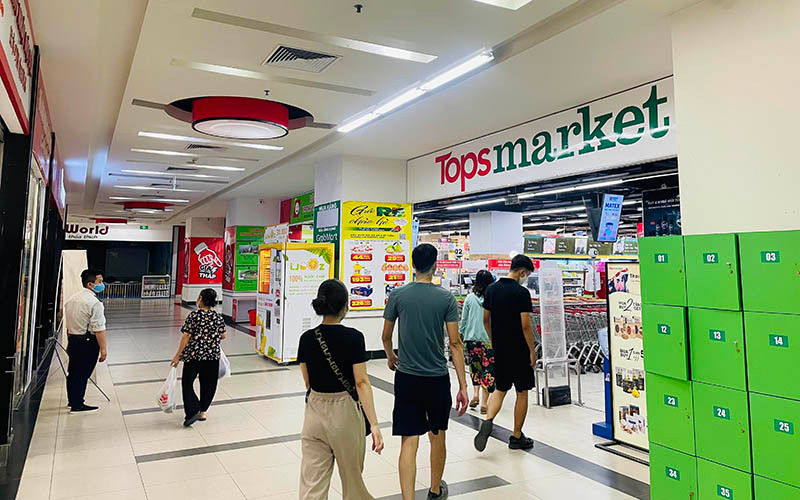 Siêu thị Tops Market tại Hà Nội.