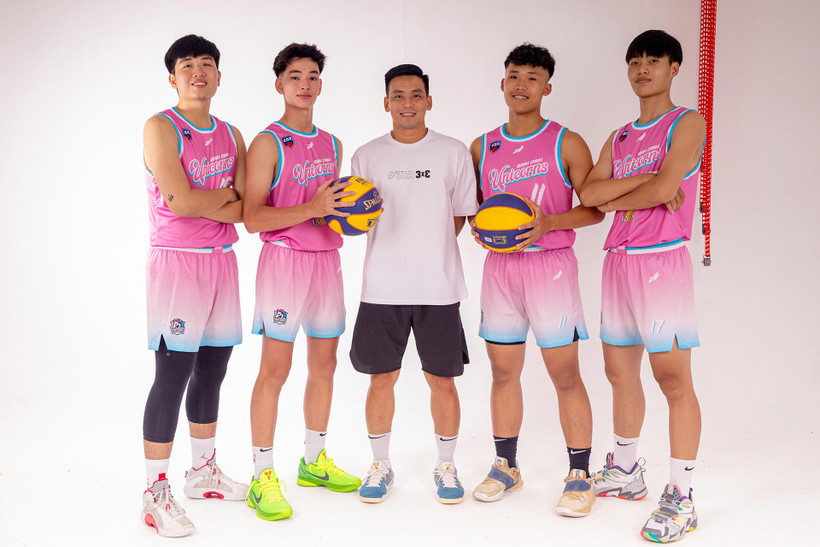 Các thành viên đội Bình Định Unicorns. (Ảnh: VBA)