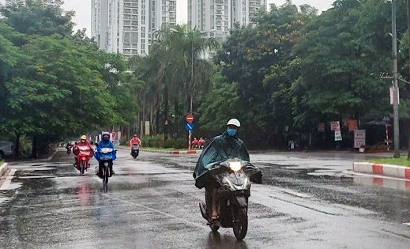 Bắc Bộ tiếp tục có mưa rào và dông, cục bộ có mưa vừa, mưa to, trời rét. (Ảnh minh họa)