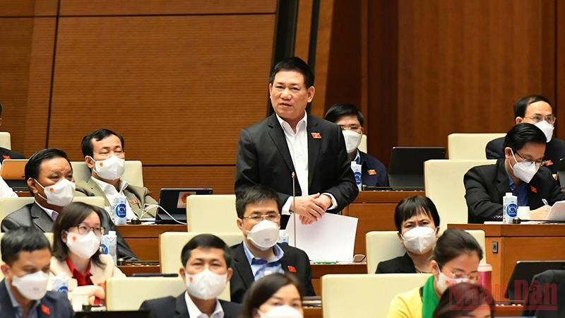 Bộ trưởng Tài chính Hồ Đức Phớc. Ảnh: LINH NGUYÊN