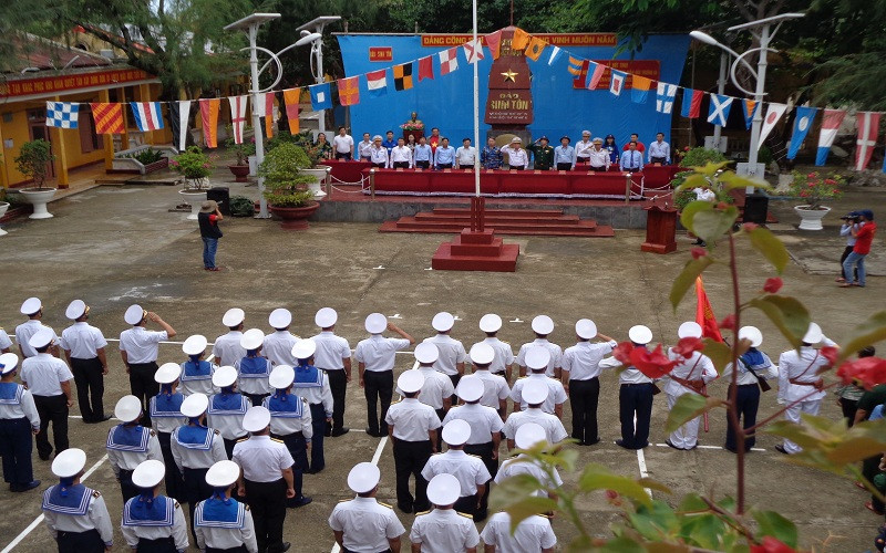 Quang cảnh buổi lễ.