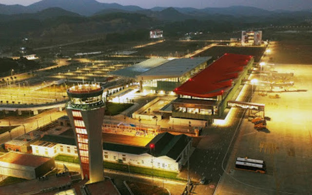 Cảng hàng không quốc tế Vân Đồn. (Ảnh: Cục Hàng không Việt Nam)