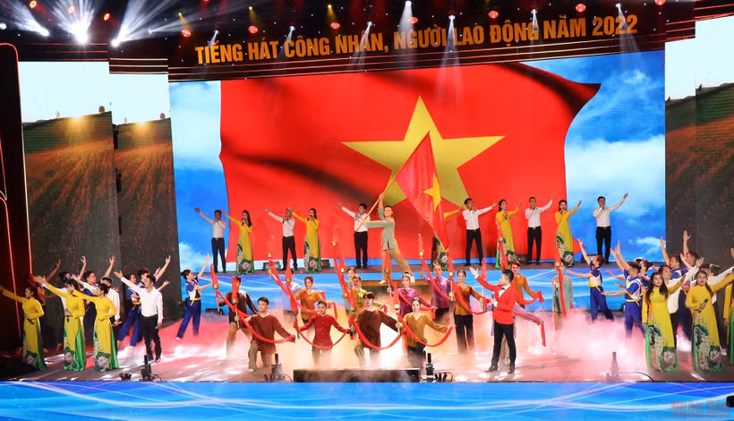 Chương trình biểu diễn của đoàn Bắc Ninh.