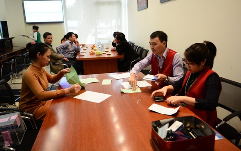 Một phiên đấu giá tại HNX. (Ảnh minh họa) 