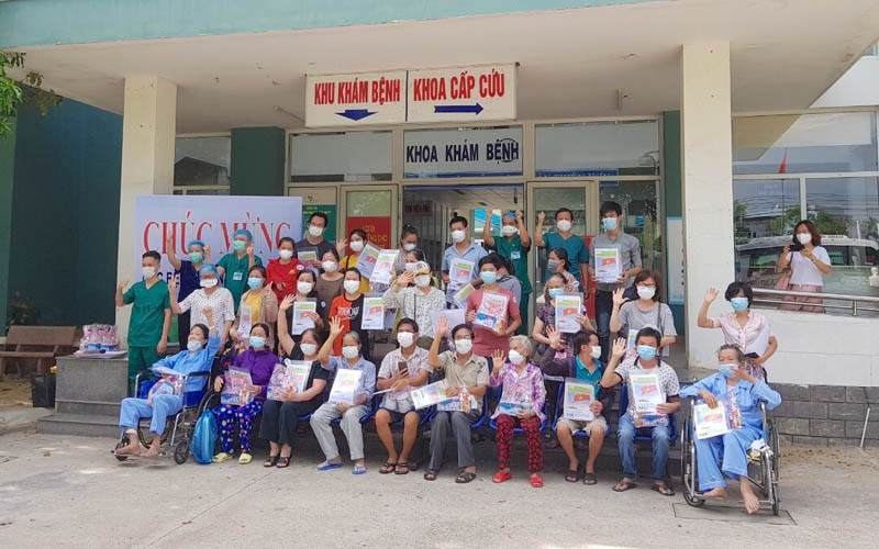 31 BN tại Bệnh viện dã chiến Hoà Vang xuất viện chiều nay.