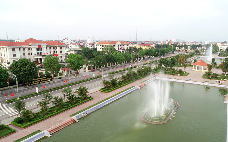Trung tâm Hành chính huyện Yên Phong. 