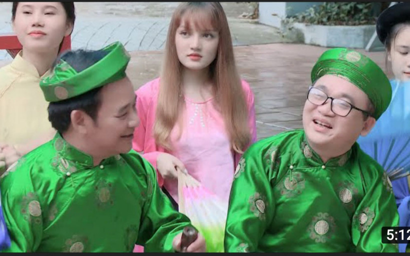 Cảnh trong MV "Quả thơ". (Ảnh: Tác giả cung cấp)