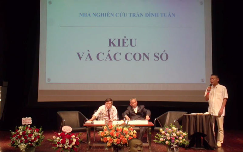 Nhà nghiên cứu Trần Đình Tuấn diễn giải về Kiều.