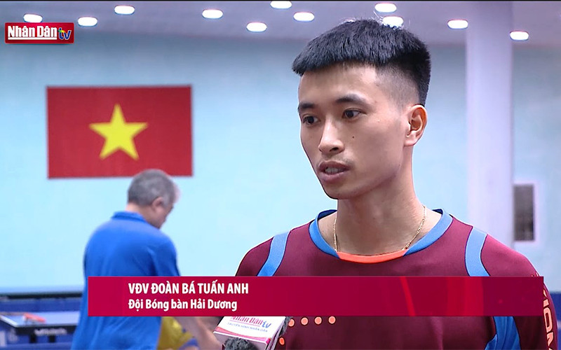 Giải vô địch bóng bàn toàn quốc Báo Nhân Dân - Cây vợt trẻ xuất sắc