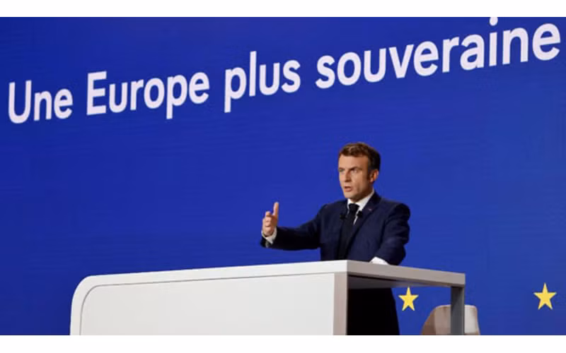 Tổng thống Emmanuel Macron. (Ảnh: LCI)