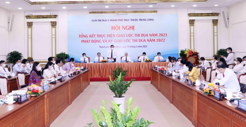 Quang cảnh hội nghị.
