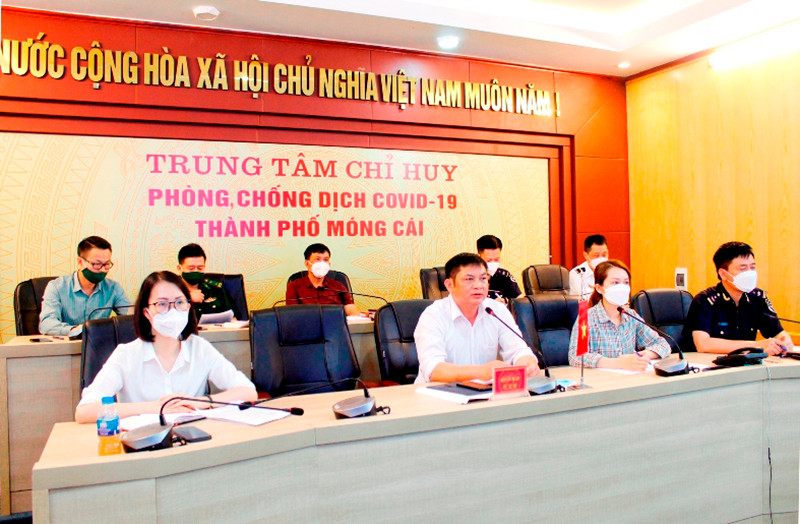 Hội đàm trực tuyến thúc đẩy thông quan hàng hóa qua cửa khẩu