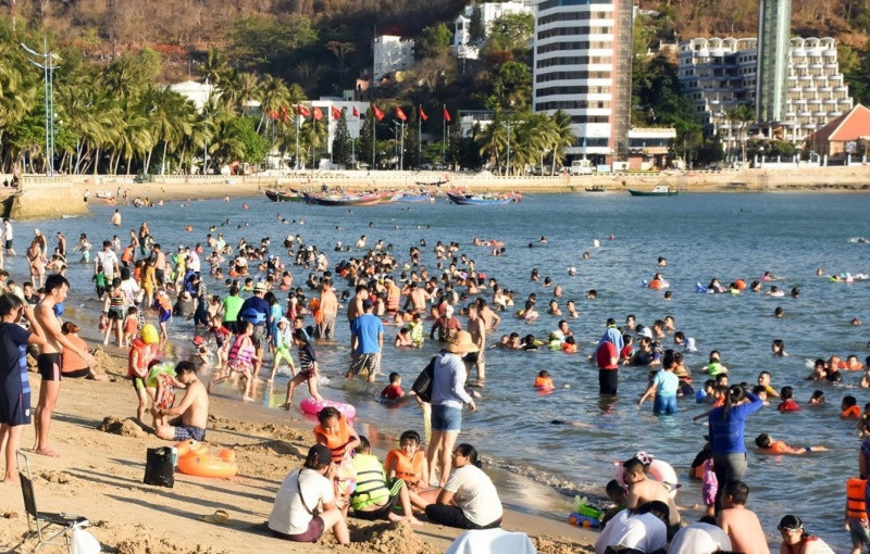 Nhiều du khách trong nước đã chọn Vũng Tàu làm điểm đến trong hai tuần qua.