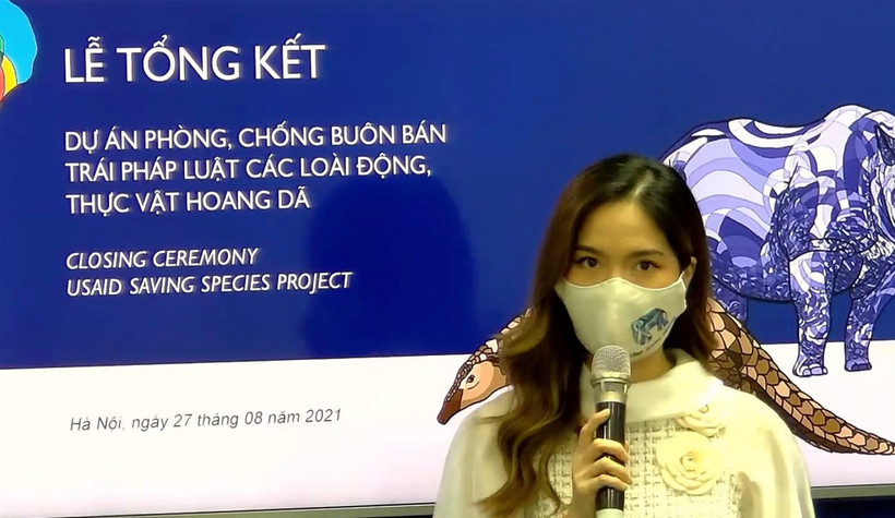 Lễ tổng kết dự án Phòng, chống buôn bán trái pháp luật các loài động, thực vật hoang dã.