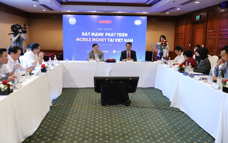 Hội thảo "Đẩy mạnh phát triển Mobile Money tại Việt Nam".