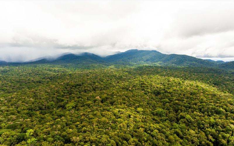 Khu bảo tồn thiên nhiên Nâm Nung trong Công viên địa chất Đắk Nông (Ảnh: DAKNONGGEOPARK)