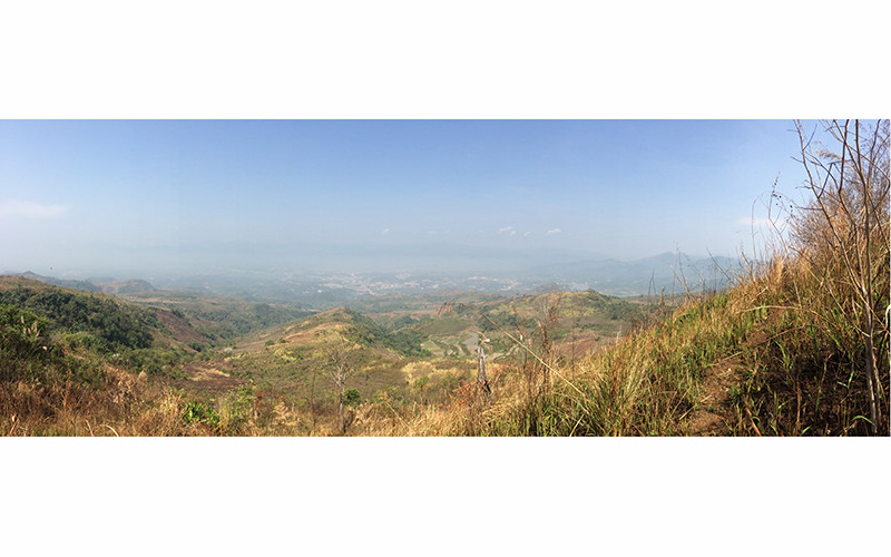 Trận địa ở độ cao 1.000 m so mực nước biển, nơi pháo binh ta giáng sấm sét xuống đầu thù.