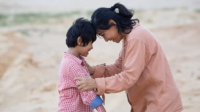 Cảnh trong phim “Hạnh phúc của mẹ”.