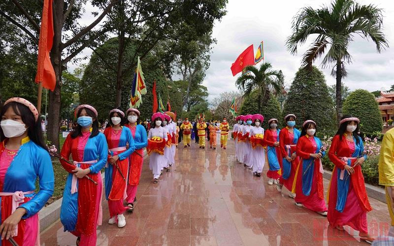 Lễ kỷ niệm 233 năm Chiến thắng Ngọc Hồi - Đống Đa tại tỉnh Bình Định.