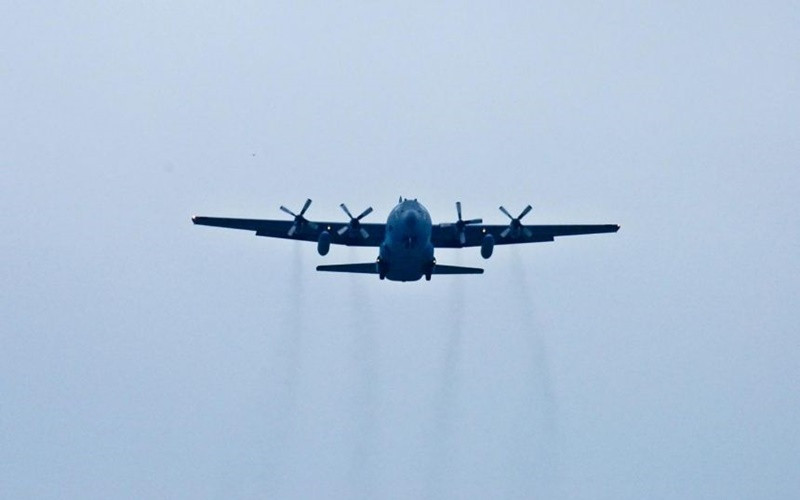 Ảnh minh họa máy bay quân sự C-130 Hercules. (Nguồn: PIXABAY)