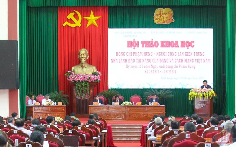 Quang cảnh Hội thảo. (Ảnh: BÁ DŨNG)
