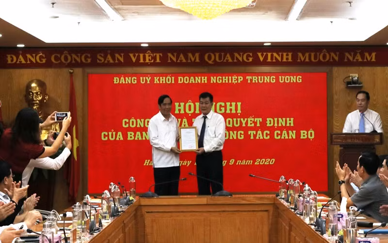 Đảng ủy Khối Doanh nghiệp T.Ư triển khai Quyết định của Ban Bí thư về công tác cán bộ